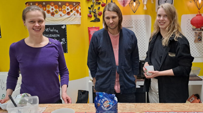 Vegan Potluck -tapahtuman järjestäjiä