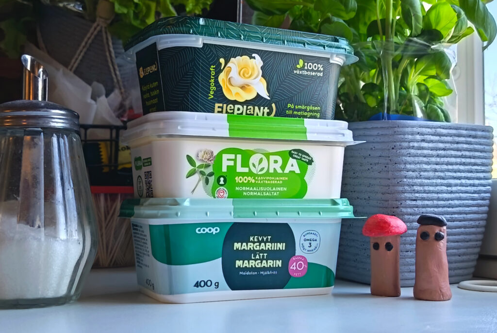Vegaaniset margariinit testissä
