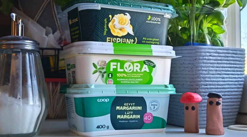 Vegaaniset margariinit testissä